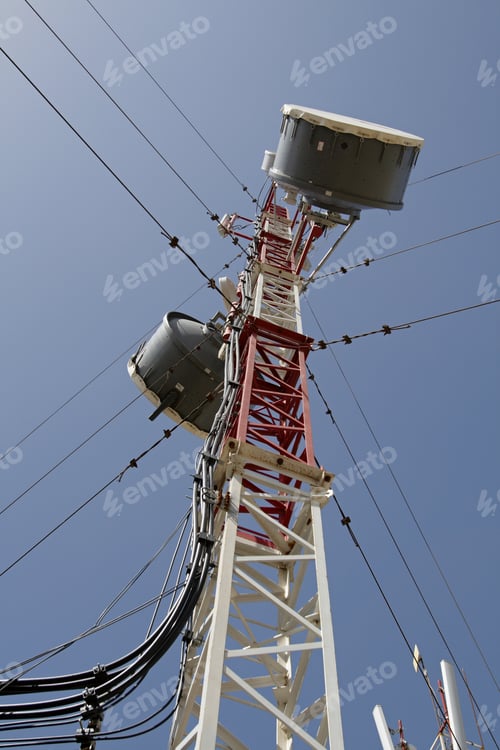 Preview: The Mast With Antennae Of Radio Relay
