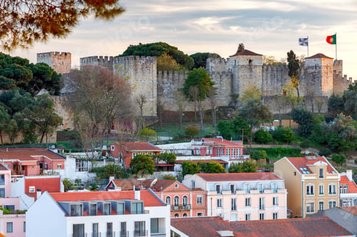Preview: Lisbon. Aerial View Of The City.