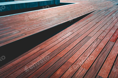 Preview: Modern Wooden Ground Architecture With Some Lines