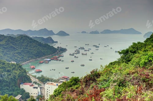 Preview: Cat Ba Town Cityscape And Landmarks, Vietnam