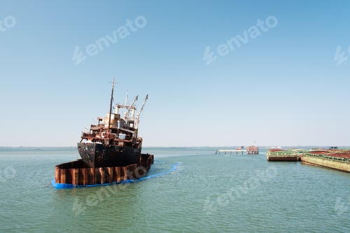 Preview: Naval Wreckage In Venice Lagoon