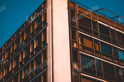 Preview: High Contrasted Picture Of Office Building