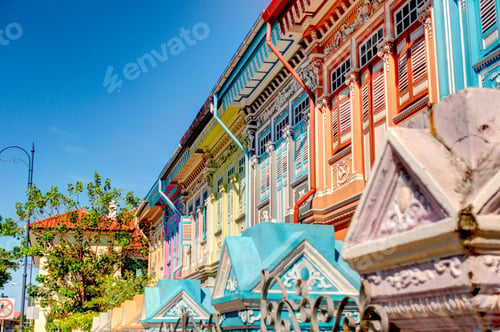 Preview: Singapore, Historical Buildings In Joo Chiat Road District