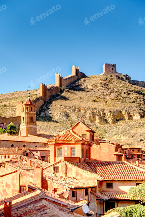 Preview: Albarracin, Picturesque Village In Aragon, Spain