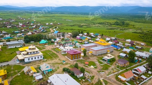 Preview: Ivolginsky Datsan. Buddhist Temple Located In Buryatia, Russia. Was Opened In 1945 As The Buddhist