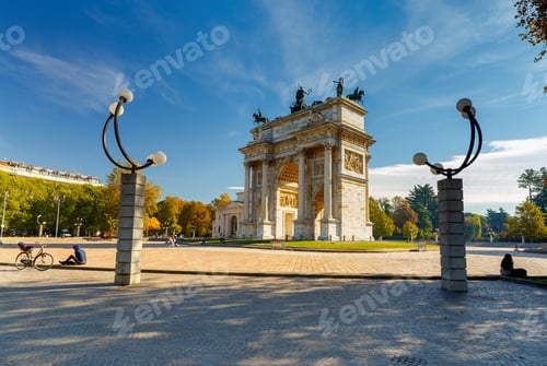 Preview: Milan. Triumphal Arch.