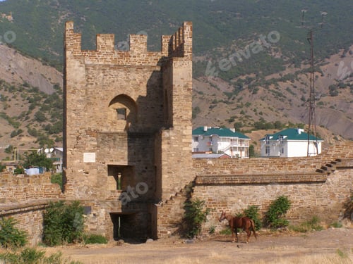 Preview: Tower Giovanni Marion In The Genoese Fortress, Sudak