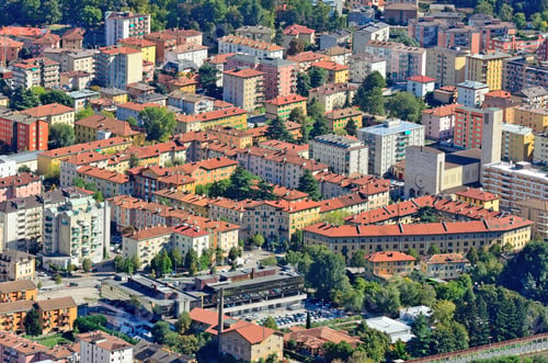 Preview: Aerial View Of Trento Italy