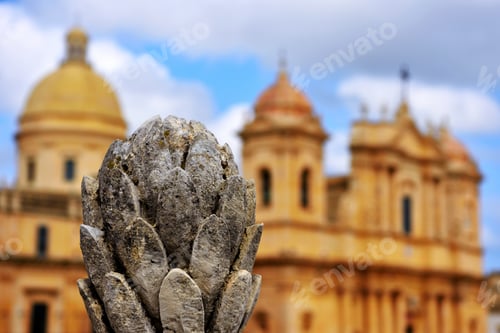 Preview: San Nicolò Cathedral Is The Most Important Catholic Worship Site In The City Noto Sicily Italy