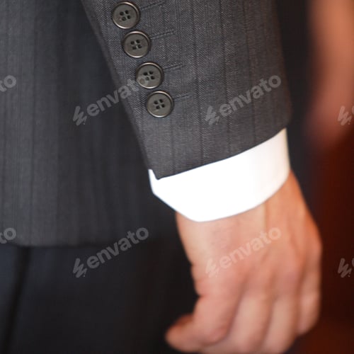 Preview: Close Up of a Man's Suit and Cuff