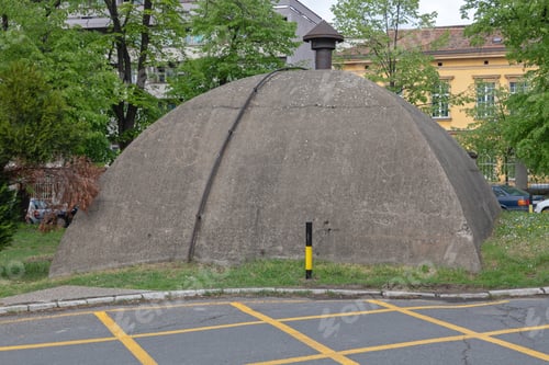 Preview: Concrete Survival Shelter From Cold War Era
