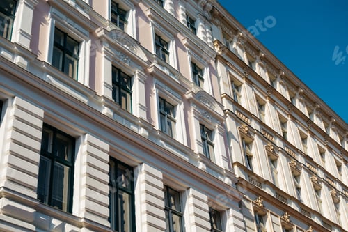 Preview: Luxury Facade Of Houses In Germany