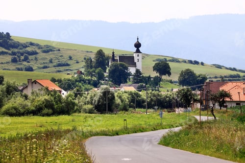 Preview: Slovakia Village Church Under In Slovakia Paradise