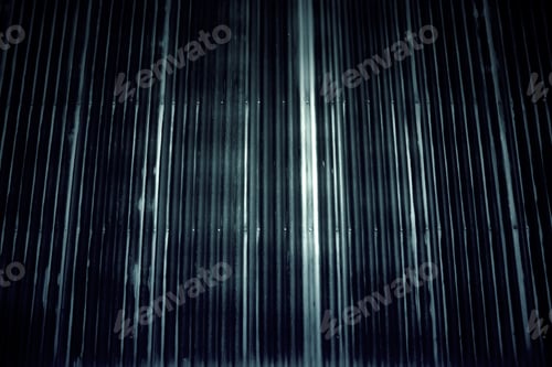 Preview: Spoiled And Dirty Metallic Background, Detail Of A Steel Door Down And Dirty, Exploration And