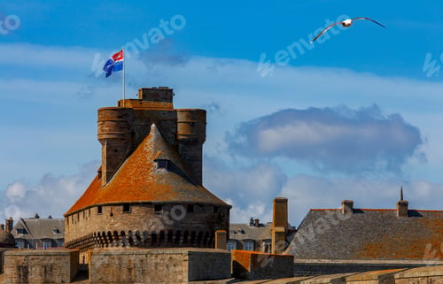 Preview: Saint Malo. The Old Fortress Wall.