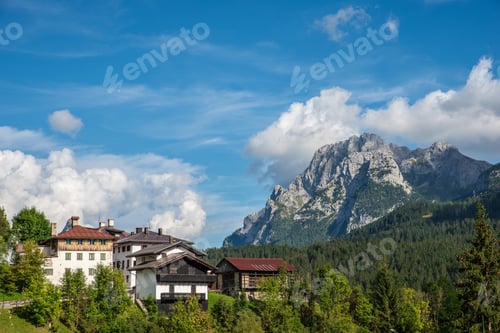 Preview: Warm Colors Of A Late Summer Sunset In Sappada