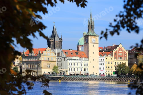 Preview: View On The Autumn Prague Old Town, Czech Republic