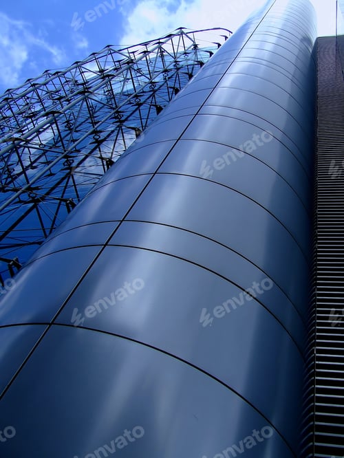 Office Building From Unusual Angle