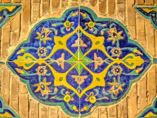 Preview: Samarkand, Uzbekistan, Registan In Sunny Weather, Hdr Image