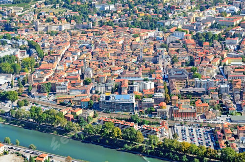 Preview: Aerial View Of Trento Italy