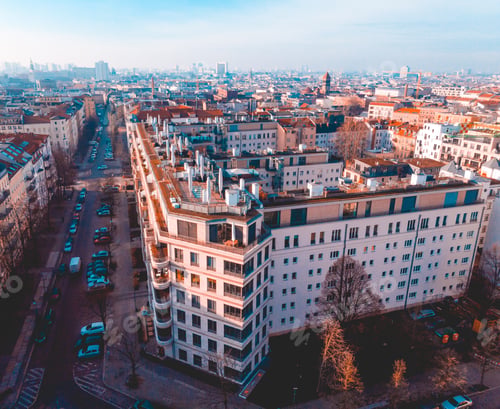 Preview: Beautiful Modern Buildings In An European City