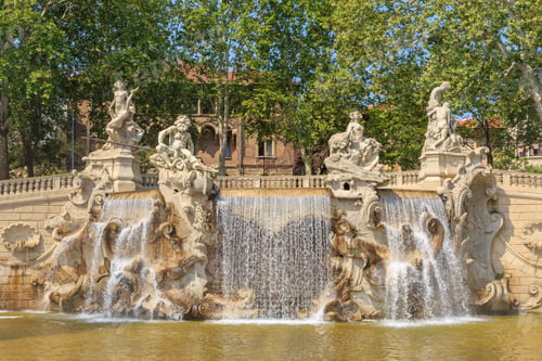 Preview: Turin, Italy. The 12 Months Fountain Is One Of Valentino'S Most Significant Architectural Works