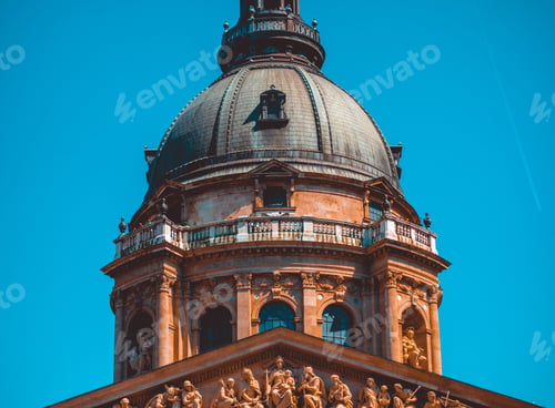 Preview: Dome Of St. Stephen'S Basilica At Budapest, Hungary