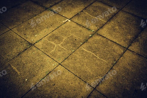 Preview: Flooring Stone Floor Tiles In City Street, Construction