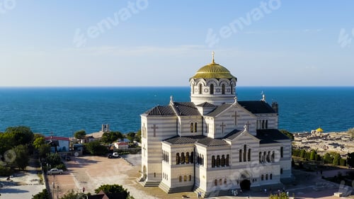 Preview: Sevastopol, Crimea. Vladimirsky Cathedral In Chersonesos. Chersonesus Tauric - Founded By The