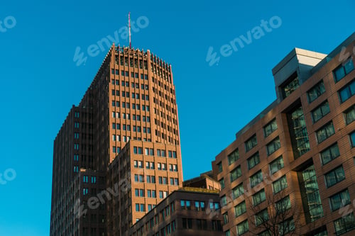 Preview: Modern Office Buildings And Skyscraper At Potsdamer Platz