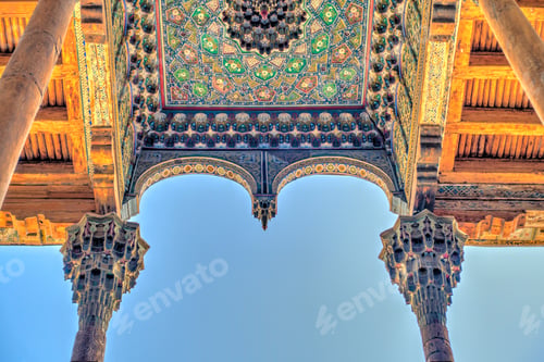 Preview: Bolo Hauz Mosque, Bukhara, Uzbekistan