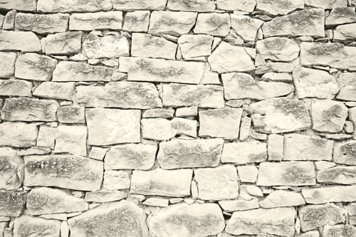 Preview: Gray Stone Wall In Urban Wall Construction