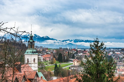 Preview: The Ancient Village Of Škofja Loka, Slovenia.