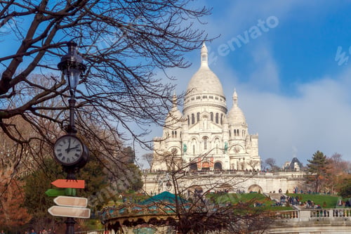 Preview: Sacre Coeur, Montmartre, Paris, France.