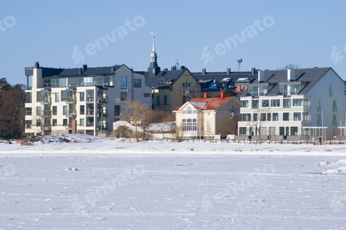 Preview: Modern Hanko February Day. Finland