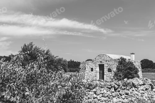 Preview: Trulli In The Itria Valley. Puglia, Italy.