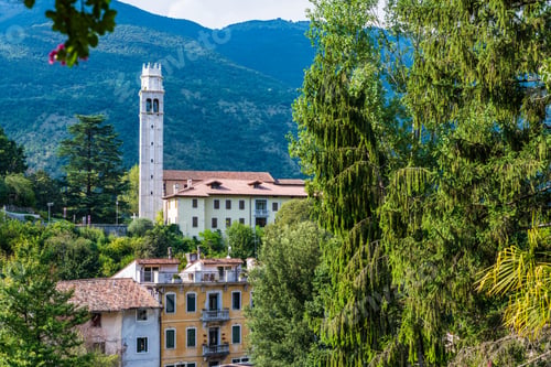 Preview: Typical Views Of The Village Of Polcenigo. At The Source Of The Livenza