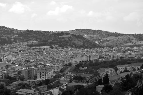 Preview: Panorama Of Scicli, Sicily, Italy