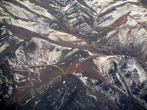 Preview: Andes Between Chile And Argentina, From Above