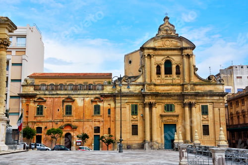 Preview: Church Of Collegio Di Maria Ss Addolorata Ragusa Sicily Italy