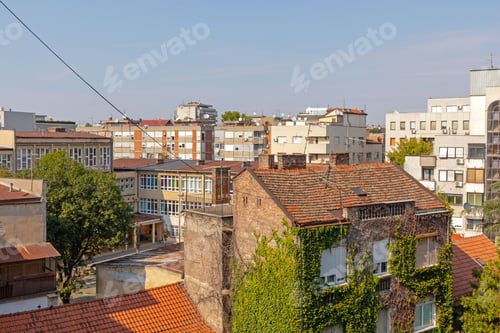 Preview: Old Residential Buildings Day In Belgrade Serbia