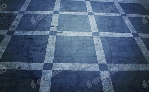 Preview: Urban Street Painted Floor Tiles, Construction