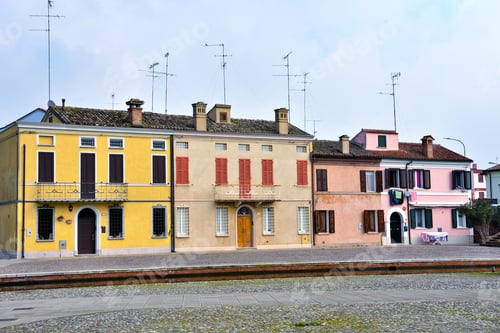Preview: Small Italian Town Comacchio Also Known As "The Little Venice", Emilia Romagna Region, Province Of