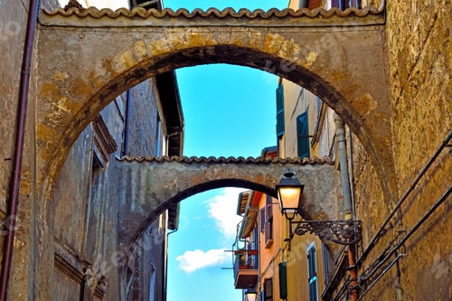 Preview: View Of Civita Castellana. Lazio. Italy.