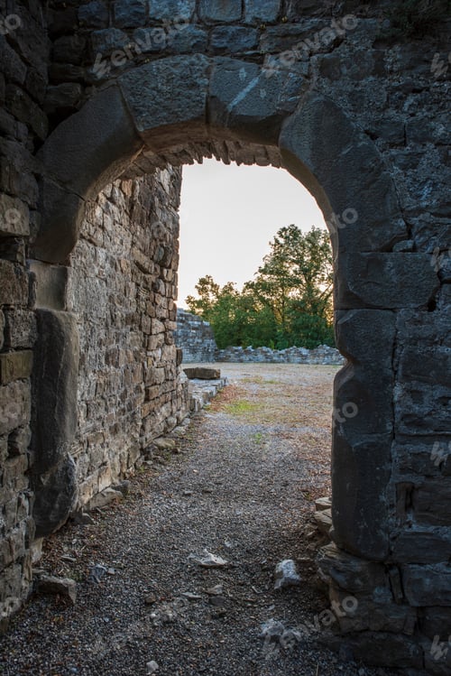 Preview: Fortifications Of Monte Di Buja. Pieve Di San Lorenzo And Lombard Castle