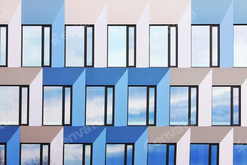 Preview: Detail Of The Prague Modern Contemporary Building, Czech Republic