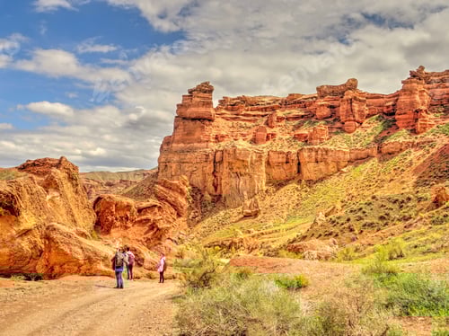 Preview: Charyn Canyon, Kazakhstan, Hdr Image