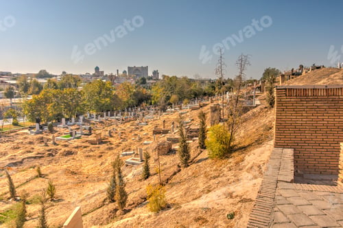 Preview: Shah-I-Zinda, Necropolis In Samarkand, Hdr Image