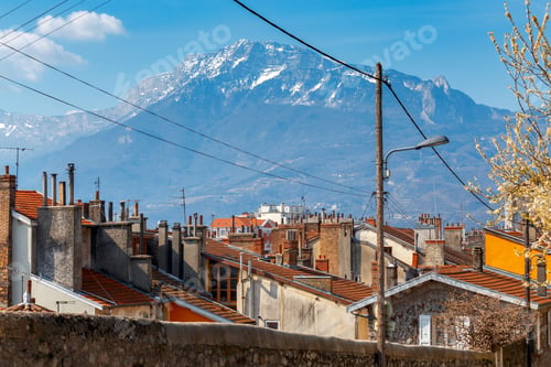 Preview: Grenoble. Aerial View Of The City.