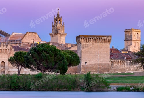Preview: The Towers Spiers The Facades Of Old Medieval Houses In The Historic District Of The City At